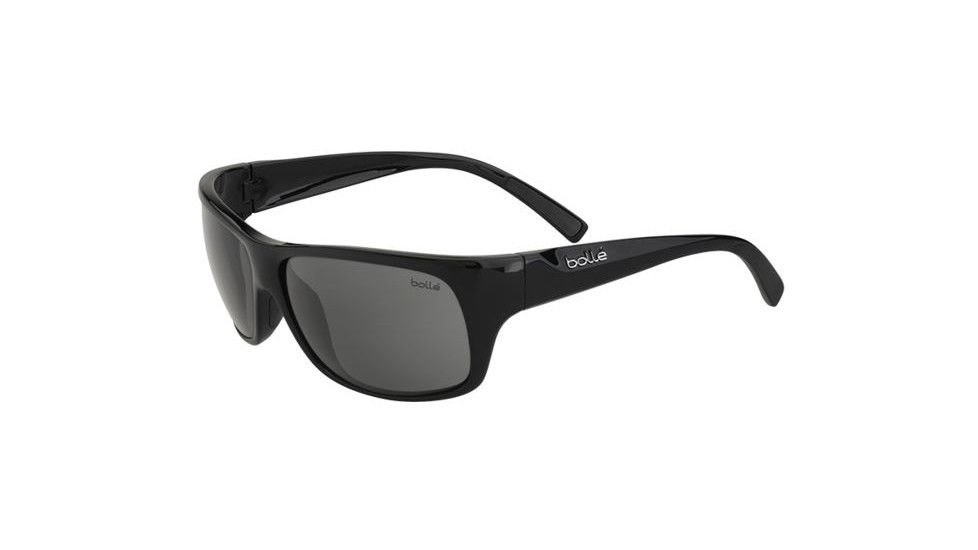 Bolle Men Black Frame Gray Lens Sunglasses BO11945 VIPER New w/ Case ITALY