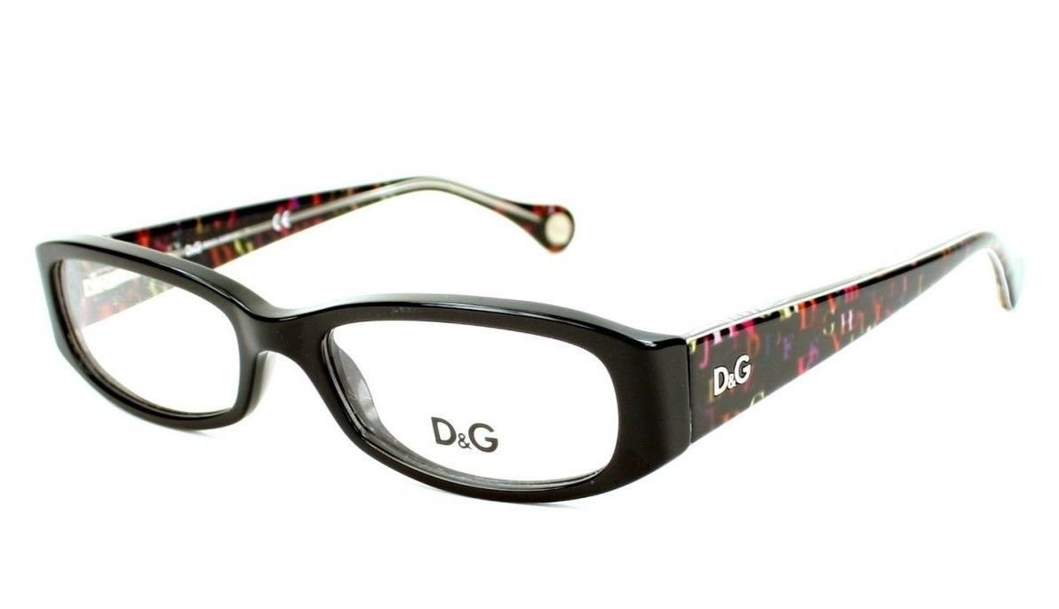 New Authentic Dolce Gabbana D&G Black Fashion Optical Eyeglasses Frame 1228 1977