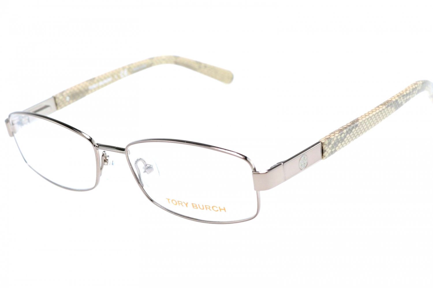 New Authentic Tory Burch Women Silver Optical Eyeglasses Frame TY1018 w/ Case