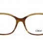 Chloe Women Brown Optical Eyeglasses Frame CL1205 C04 53mm New w/ Case FRANCE