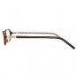 Coach Women Brown Optical Eyeglasses Frame COACH580 Margaret 49mm New w/ Case