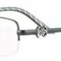 New Authentic GUESS Black Retangular Half-Rim Optical Eyeglasses Frame GU2256