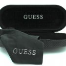 New GUESS Black Sunglasses Eyeglasses Eyewear Hard Case Authentic Designer