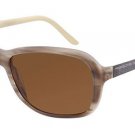 Porsche Design Brown Sunglasses P8558 D New w/ Case ITALY