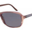Porsche Design Brown Frame Gray Lens Sunglasses P8558 B New w/ Case ITALY