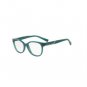 Armani Exchange Optical Eyeglasses Frame Matte Black Green Oval New w/ Case AX3032 8190