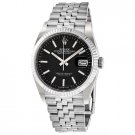 126234 Datejust with Black Dial on Jubilee Watch