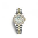 Lady-Datejust 28, Oystersteel and 18k Yellow Gold, Ref# 279383RBR-0019 Watch