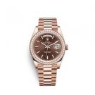 Day-Date 40 Everose gold Ref# 228345RBR-0005 Watch Day-Date 40 Everose gold Ref# 228345RBR-0005 Watch