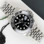 GMT-MASTER II 40MM BLACK DIAL BLACK BEZEL OYSTER "BRUCE WAYNE" - 126710GRNR