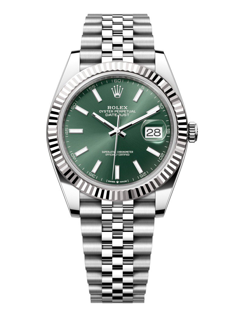Datejust Green Dial Jubilee Bracelet 41mm