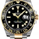 GMT-Master II Two Tone Black Dial 40mm