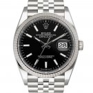Datejust Black Dial Jubilee Bracelet 36mm