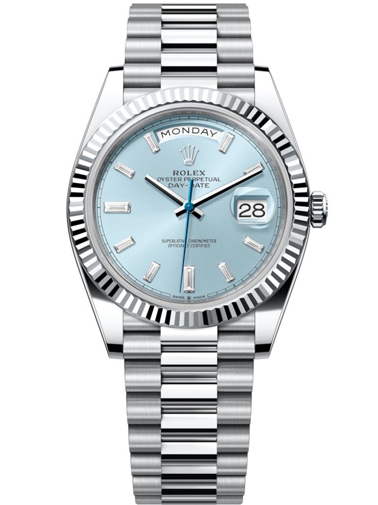 Day-Date 40 Ice Blue Roman 40mm