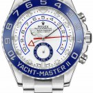 Yacht-Master II Blue White 44mm