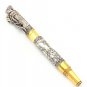 Silver Pen "Lion" with diamond