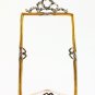 Square silver photoframe "Bow"