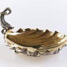 Silver caviar plate "Sturgeon" 947