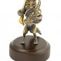 Silver Figurine "Fox with a Pheasant"