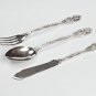 Silver Dessert flatware set "Delicate"