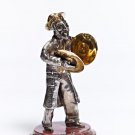 Silver Figurine "Jew with plate bowls"