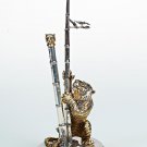 Silver Pen holder "Tiger"