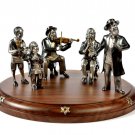 Silver statue figurine "Badhan's Performance"