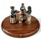 Silver statue figurine "Rite of Kaparot"