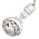 Silver rattle "Dolphins"