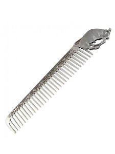 Silver Hair comb "Bull"