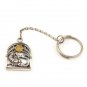 Silver Key chain with Zodiac Horoscope Astrology Sign "Scorpio"