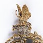 Silver Overlay Perfume Bottle Dragonflies