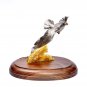 Silver statue figurine "The Seagull"