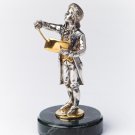 Silver Statue figurine "Mozart"