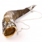 Silver Sculpture "Horn with grapes"