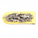 Banknote clip Money clip "Hunting"