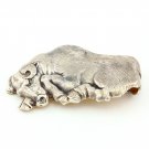 Silver Banknote clip Money clip "Taurus"