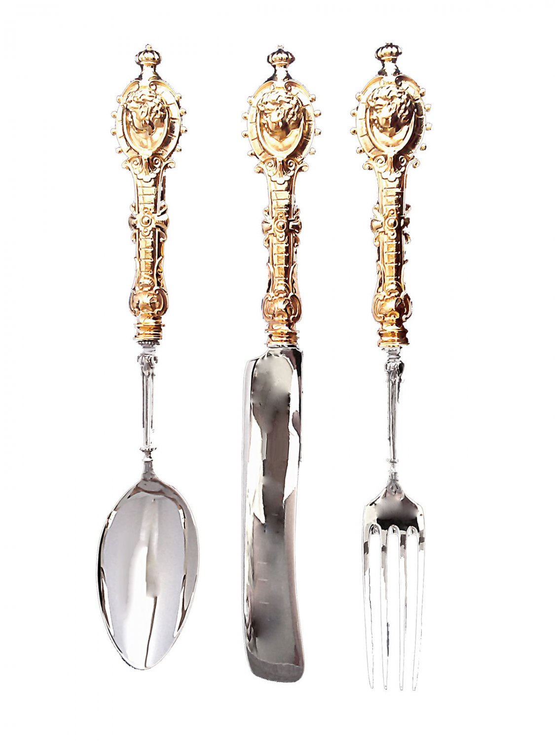 Silver Flatware set "1582"