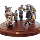 Silver statue figurine  "Jewish wedding"