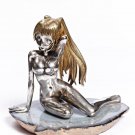 Silver Figurine "Girl with hair"