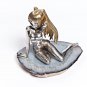Silver Figurine "Girl with hair"