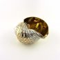 Silver caviar plate bowl "Rapana"