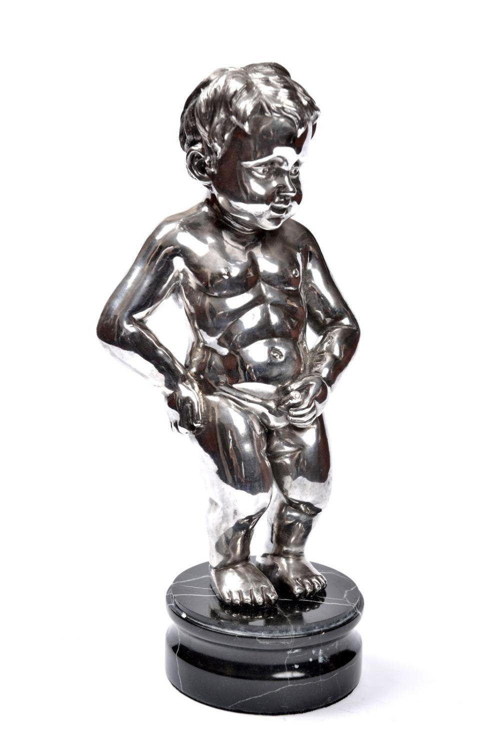 статуэтка писающий мальчик. статуэтка писающий мальчик. статуэтка писающий мальчик. статуэтка для фонтана. Thermobrass писающего мальчика 60х20х25.