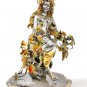 Silver statue figurine "Autumn Girl"