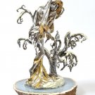 Silver statue figurine "Winter Girl"