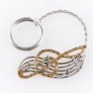 Silver Keychain "Treble clef"