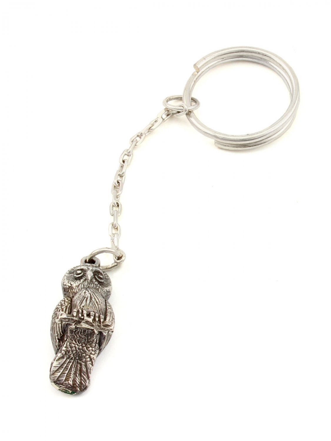 Silver Keychain "Owl"