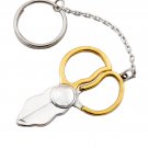 Silver Keychain "Scissors"