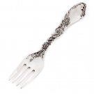 Silver Baby Fork "Roses"