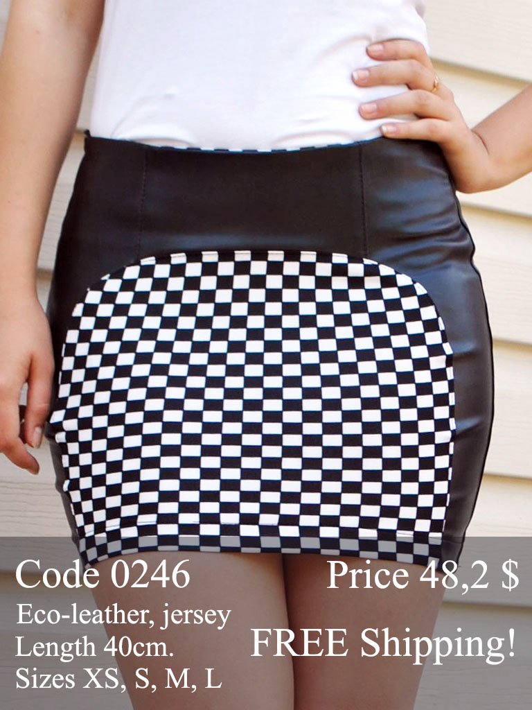 Summer mini skirt